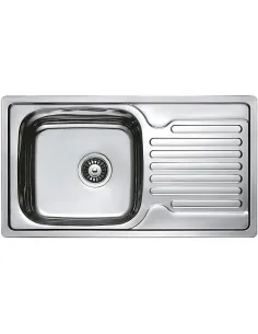 Мойка для кухни прямоугольная Haiba Decor 780x430x180 мм из нержавеющей стали