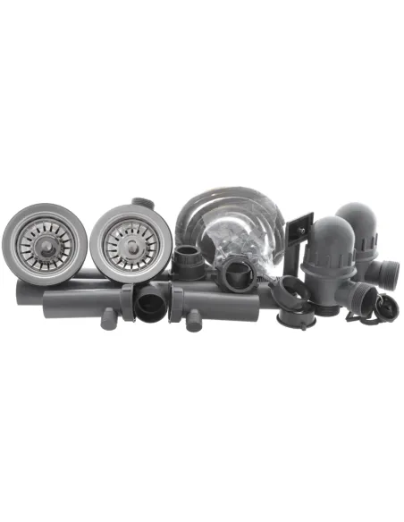 Миття для кухні прямокутне Haiba Double Polish 780x430x180 мм з нержавіючої сталі, з двома чашами