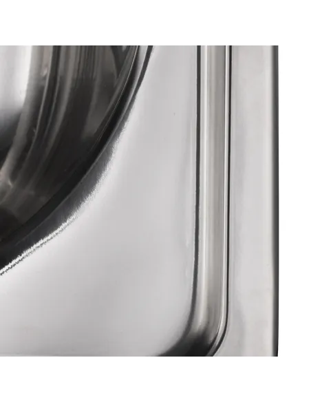 Мойка для кухни прямоугольная Haiba Double Polish 780x430x180 мм из нержавеющей стали, с двумя чашами