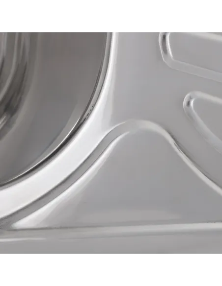 Мойка для кухни прямоугольная Haiba Polish 740x480x180 мм из нержавеющей стали