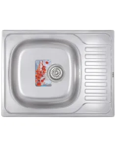 Мойка для кухни прямоугольная Haiba Satin 650x500x180 мм из нержавеющей стали