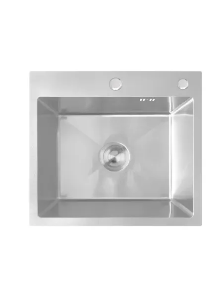 Мойка для кухни прямоугольная Mixxus MH5045 Nano-Silver 500х450х215 мм из нержавеющей стали