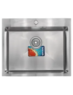Мойка для кухни прямоугольная Mixxus MX6050 Satin 600х500х185 мм из нержавеющей стали