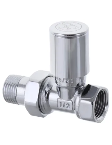 Кран для полотенцесушителя прямой Koer KR.532 - 1/2 дюйма