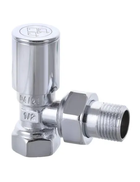 Кран для полотенцесушителя угловой Koer KR.531 - 1/2 дюйма, 1шт