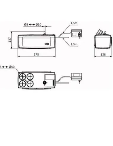 Насосна станція для відведення конденсату Wilo Plavis 011-C 0.8 кВт - 2