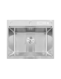 Мойка для кухни прямоугольная Mixxus MH6050-SK Nano-Silver 600x500x215 мм из нержавеющей стали