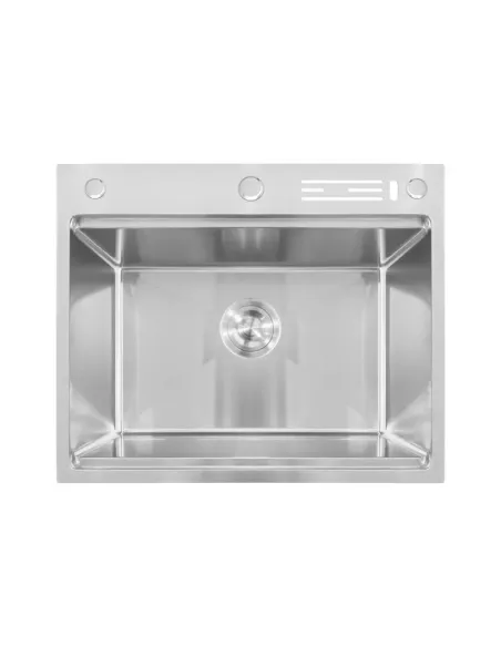 Мойка для кухни прямоугольная Mixxus MH6050-SK Nano-Silver 600x500x215 мм из нержавеющей стали