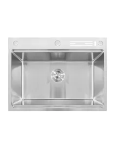 Мойка для кухни прямоугольная Mixxus MH7050-SK Nano-Black 700x500x215 мм из нержавеющей стали