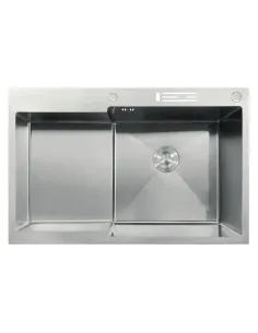 Мойка для кухни прямоугольная Mixxus MH7849L-HK Nano-Silver 780x490x215/0.9 мм из нержавеющей стали