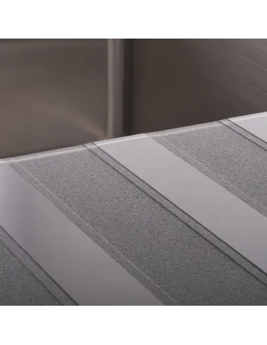 Мойка для кухни прямоугольная Mixxus MX (304) 7851-HM-Glass 780x510x200/1.2 мм из нержавеющей стали