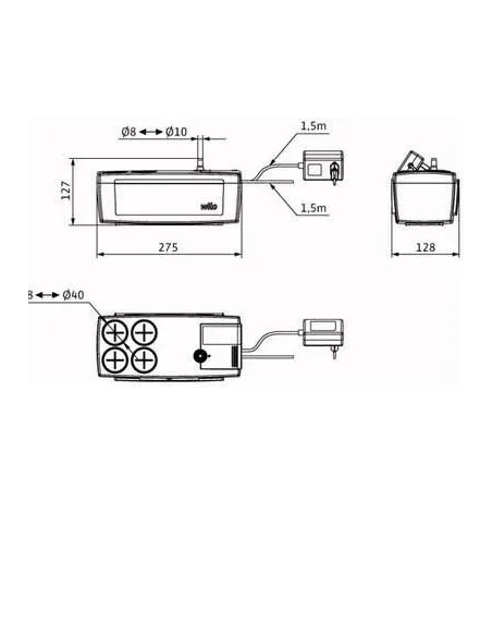 Насосна станція для відведення конденсату Wilo Plavis 013-C 0.02 кВт - 3