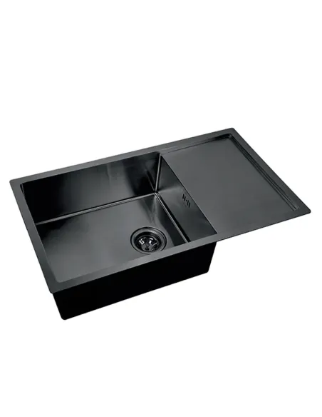 Мойка для кухни прямоугольная Mixxus MX7844-PVD-Black 780x440x200/1.2 мм из нержавеющей стали