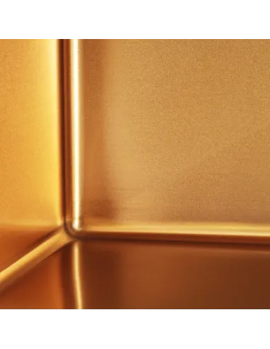 Мийка для кухні прямокутна Mixxus MX7844-PVD-Gold 780x440x200/1.2 мм з нержавіючої сталі