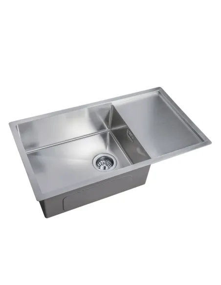 Мийка для кухні прямокутна Mixxus MX7844-Satin 780x440x200/1.2 мм з нержавіючої сталі