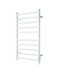 Полотенцесушитель электрический Zerix Atlas EPA-5386R-10T-White, 135 Вт, 860х530 мм, с таймером