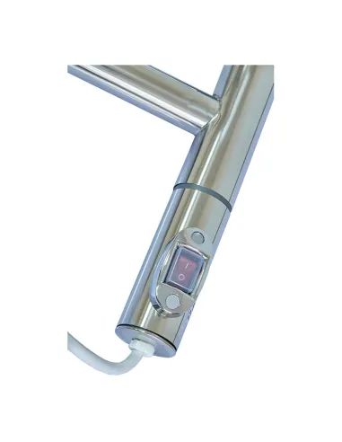 Полотенцесушитель электрический Zerix Turn EPT-6065, 70 Вт, 650х600 мм, поворотный