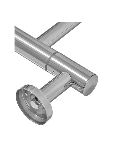 Полотенцесушитель электрический Zerix Turn EPT-6065, 70 Вт, 650х600 мм, поворотный