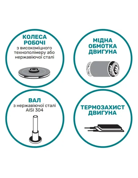 Багатоступінчастий поверхневий насос NPO MRS H4/5-35 1.1 кВт