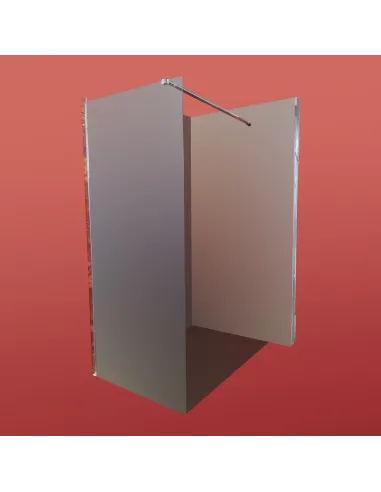 Душова перегородка Koer SR SP01-100x200-TR-01 Walk-In KR5393, 100x200 см