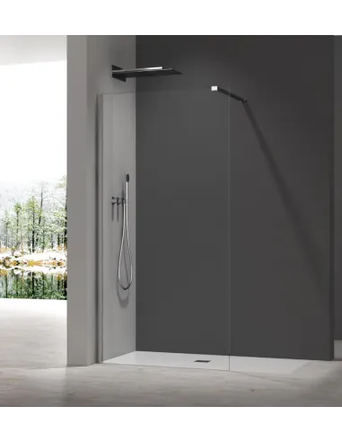 Душова перегородка Koer SR SP01-100x200-TR-01 Walk-In KR5393, 100x200 см