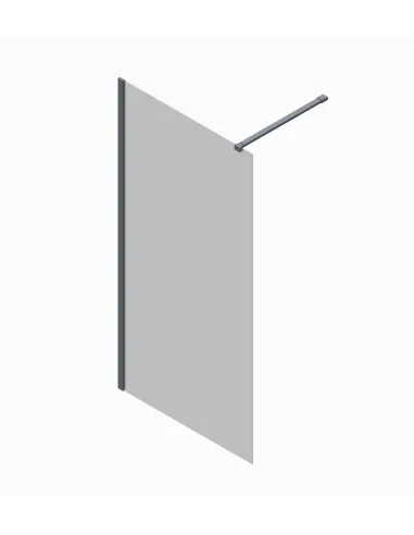 Душевая перегородка Koer SR SP01-120x200-TR-01 Walk-In KR5394, 120x200 см