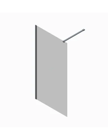 Душова перегородка Koer SR SP01-90x200-TR-01 Walk-In KR5392, 90x200 см