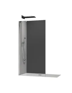 Душевая перегородка Koer SR SP02-100x200-TR-01 Walk-In KR5395, 100x200 см