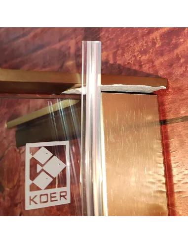 Душевая перегородка Koer SR SP02-100x200-TR-12 Walk-In KR5396, 100x200 см
