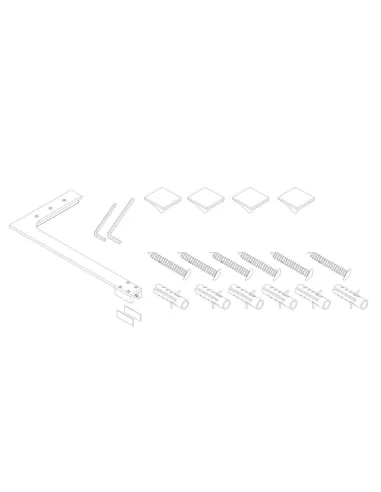 Душевая перегородка Koer SR SP02-100x200-TR-12 Walk-In KR5396, 100x200 см