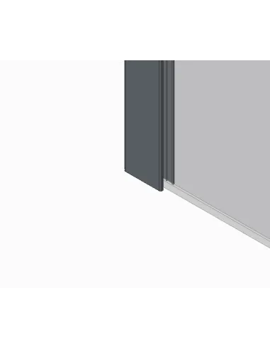 Душевая перегородка Koer SR SP02-100x200-TR-12 Walk-In KR5396, 100x200 см