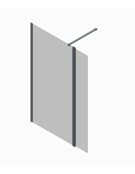 Душова перегородка Koer SR SP03-30x200-TR-01 Walk-In KR5399, 30x200 см Душова перегородка Koer SR SP03-30x200-TR-01 Walk-In KR5399, 30x200 см