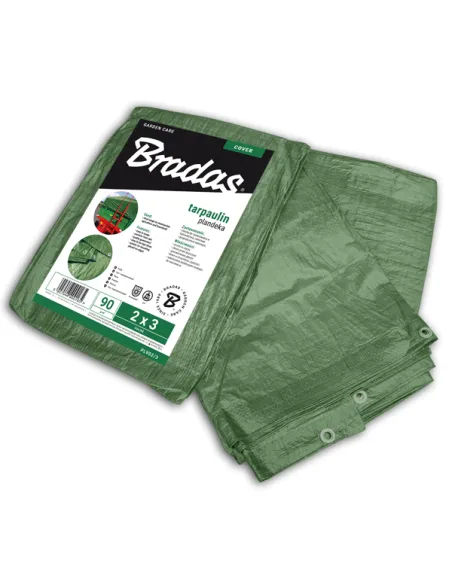 Тент-навес для терассы Bradas Green PL90 4х6 метра, повышенной плотности, водонепроницаемый, зеленый Тент-навес для терассы Bradas Green PL90 4х6 метра, повышенной плотности, водонепроницаемый, зеленый