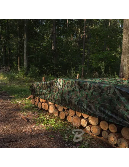 Тент камуфляж Bradas CAMOforest PLCF90 3х4 метри водонепроникний Тент камуфляж Bradas CAMOforest PLCF90 3х4 метри водонепроникний