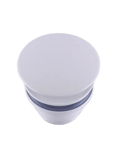 Донний клапан для раковини Topaz TK-15A-W, 62х70 мм