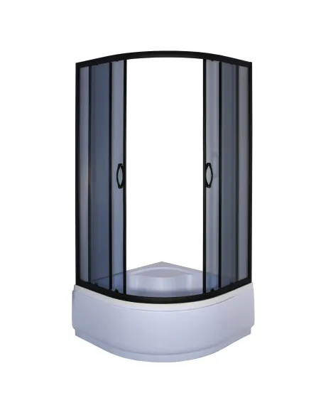Душова кабіна з високим піддоном Bravo Warta H90GB, напівкругла