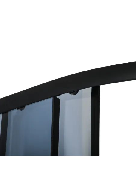 Душова кабіна з високим піддоном Bravo Warta H90GB, напівкругла