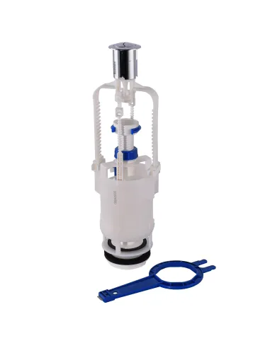 Запірна арматура на унітаз Kkpol ZSD/206 BIS 350/ZSD/206-00-T0 із двома режимами зливу