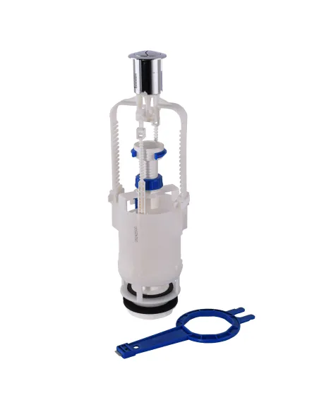 Запірна арматура на унітаз Kkpol ZSD/206 BIS 350/ZSD/206-00-T0 із двома режимами зливу