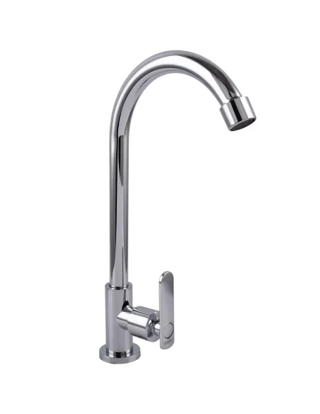 Монокран для умивальника Domino DCC-0001M, нержавіюча сталь.