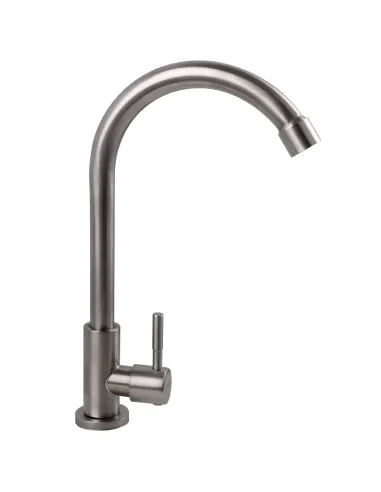 Монокран для умивальника Ecomix AISI-0001M, нержавіюча сталь.