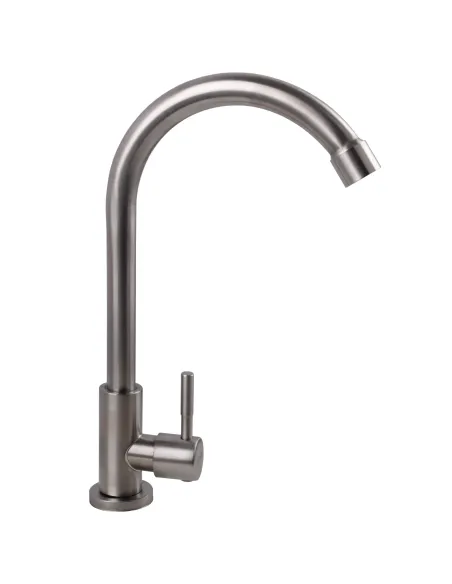 Монокран для умивальника Ecomix AISI-0001M, нержавіюча сталь.