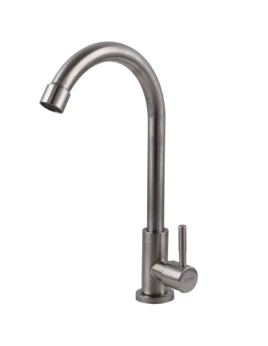 Монокран для умывальника Ecomix AISI-0001M, нержавеющая сталь