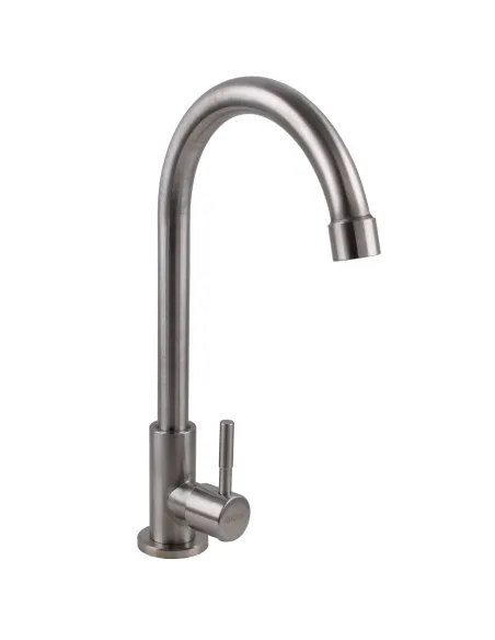 Монокран для умывальника Globus Lux Alpen SBT1-0001M, нержавеющая сталь