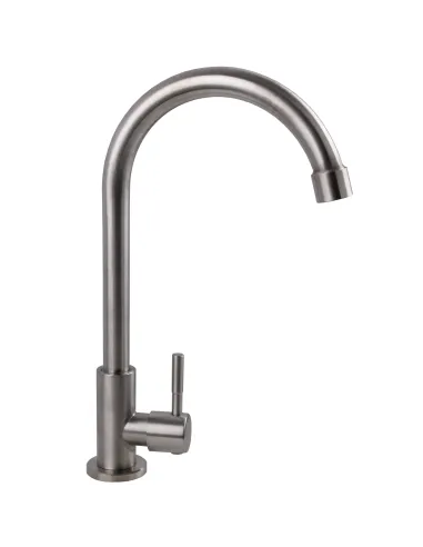 Монокран для умывальника Globus Lux Alpen SBT1-0001M, нержавеющая сталь