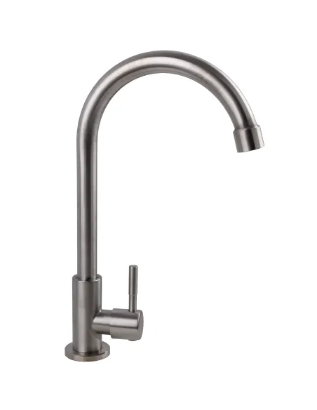 Монокран для умывальника Globus Lux Alpen SBT1-0001M, нержавеющая сталь