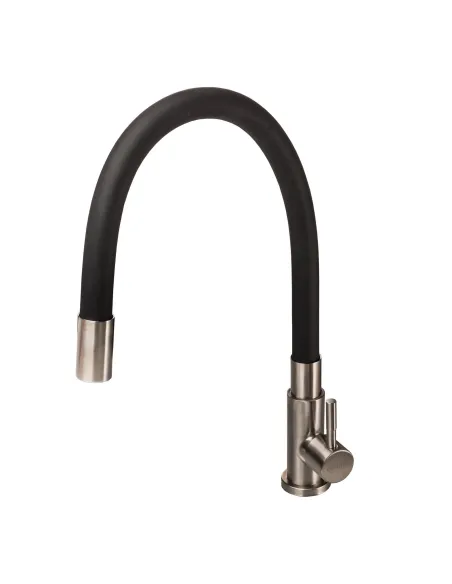 Монокран для умивальника Globus Lux Alpen SUS-004SN, нержавіюча сталь.