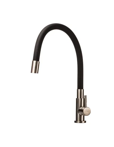 Монокран для умивальника Globus Lux Alpen SUS-004SN, нержавіюча сталь.