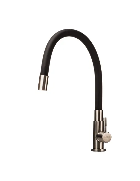 Монокран для умивальника Globus Lux Alpen SUS-004SN, нержавіюча сталь.