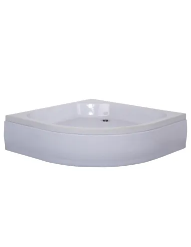 Низький душовий піддон Bravo Slupia RM90F, напівкруглий